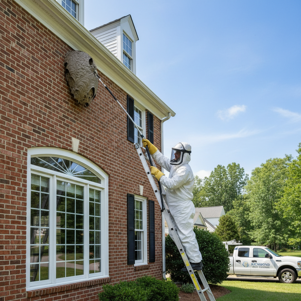 Safe Wasp and Hornet Nest Removal in Glen Allen, Virginia